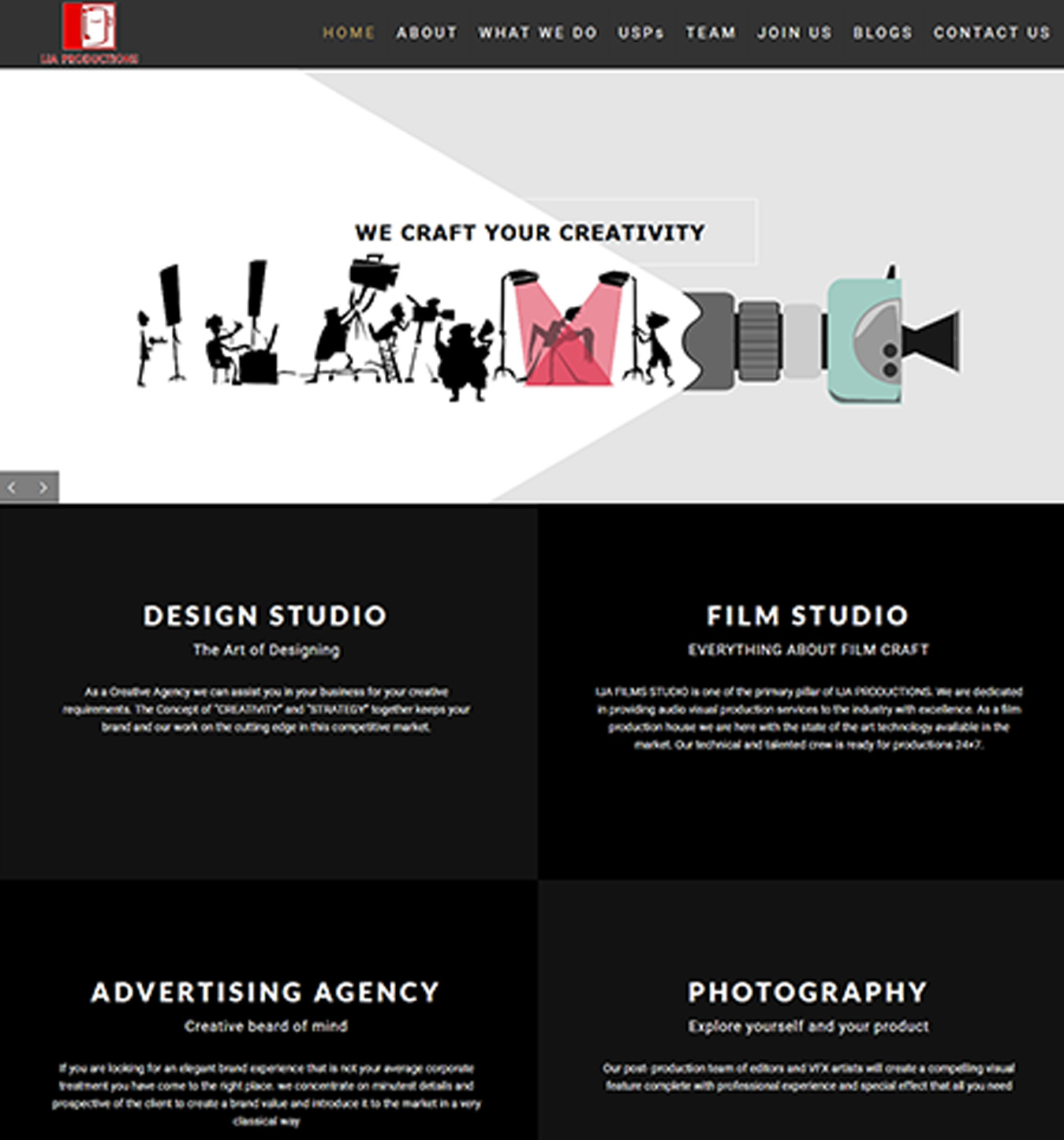 website design b curve technology
