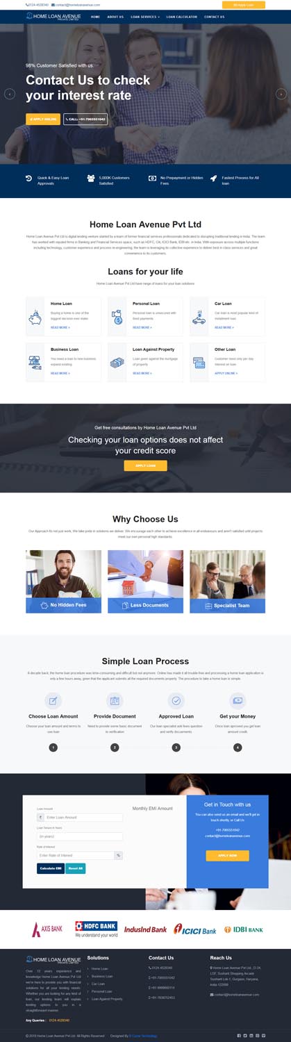 website design b curve technology